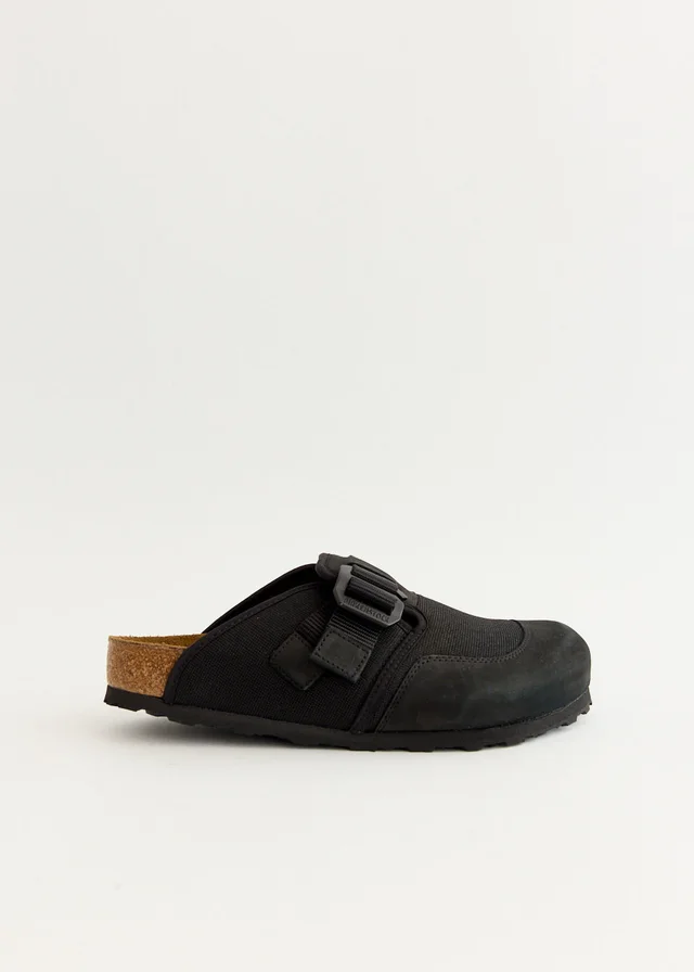 Birkenstock Boston Regular Slides in Black from Incu, photo 1 of 1