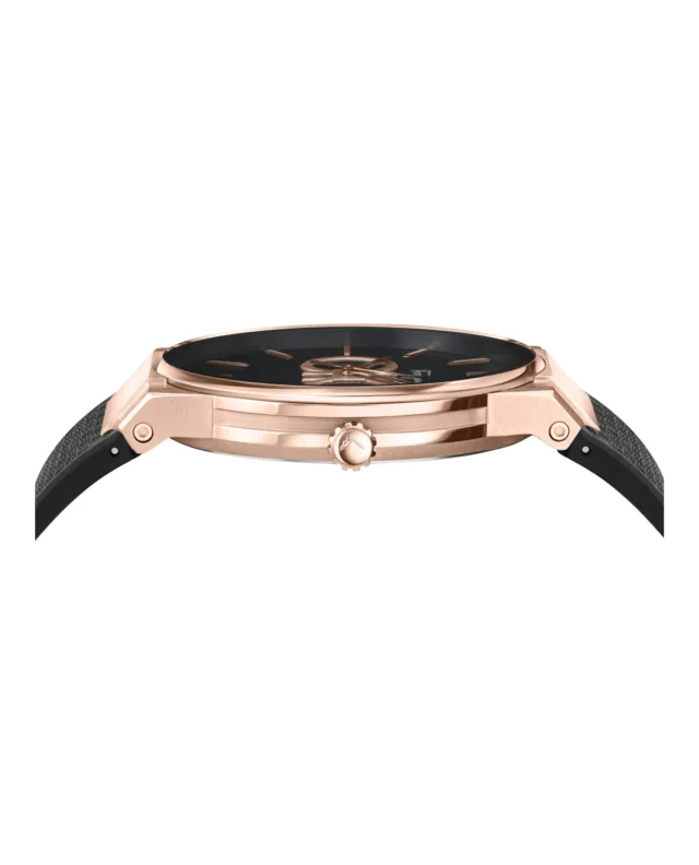 Salvatore Ferragamo Ferragamo Sapphire Silicone Watch in gold, photo 2 of 4 from ShopSimon