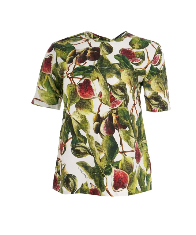 Dolce & Gabbana Fig Cotton Blouse S from Luxury Promise