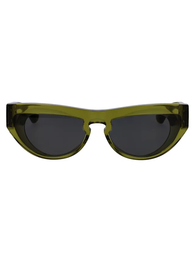 Burberry 0be4422u Acetate Cat-Eye Sunglasses — Green in Green from HEWI