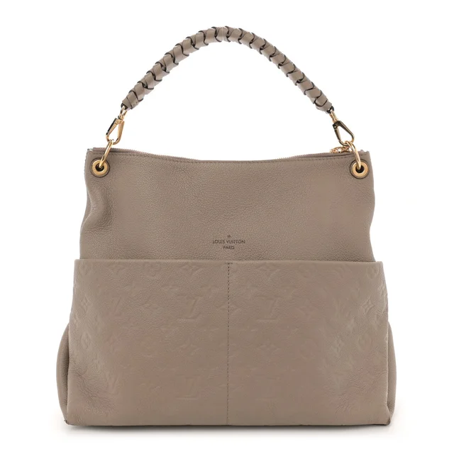 Louis Vuitton Maida Hobo Monogram Empreinte Leather Bag - Tourterelle in Leather from H&T
