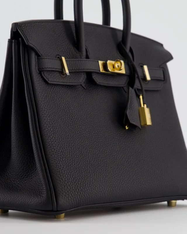 Hermès Birkin 25 Retourne Bag in Black Togo leather from Sellier, photo 10 of 23