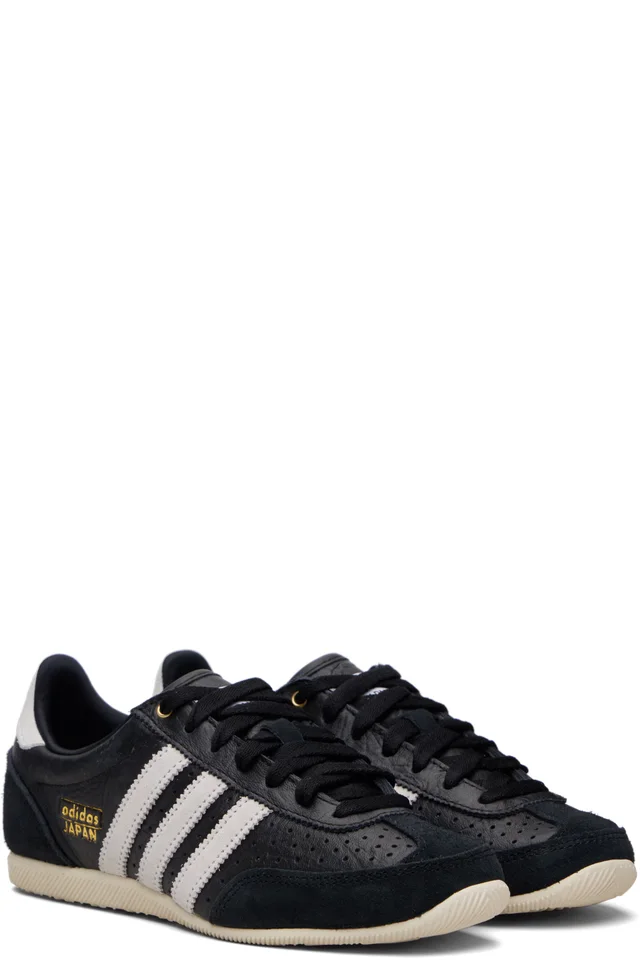 adidas Originals Black Japan Sneakers, photo 4 of 5 from SSENSE