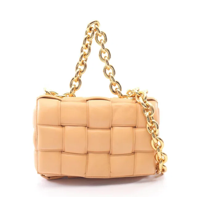 Bottega Veneta The Chain Cassette Leather 2way shoulder bag in Leather from LuxUness