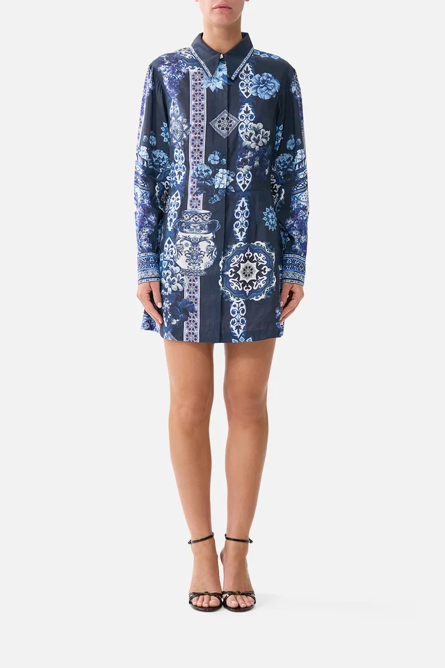 Camilla eBoutique SHIRT DRESS WITH A LINE SKIRT A TILED WONDERLAND from CAMILLA, photo 1 of 1