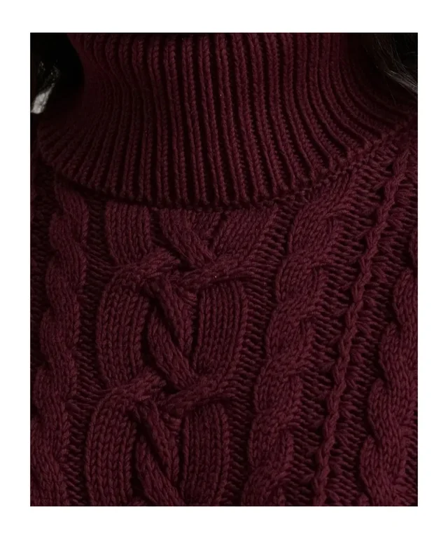 Lauren Ralph Lauren Cable-Knit Turtleneck Jumper, photo 7 of 7 from SENSER