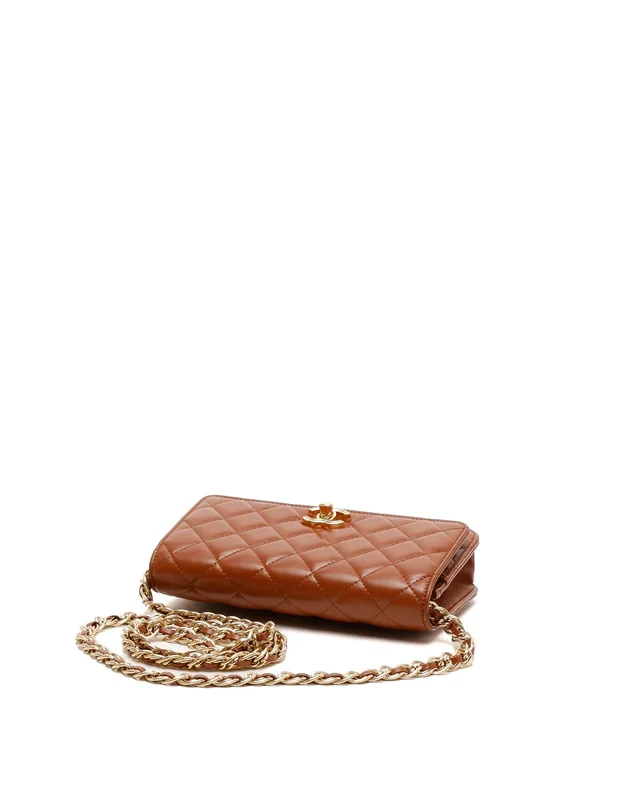 Chanel Wallet On Chain Bag in Leather from A Retro Tale, photo 4 of 10