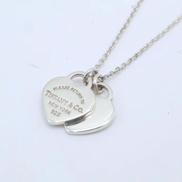 Tiffany & Co. Return to Double Heart Tag Necklace from The Reluxe