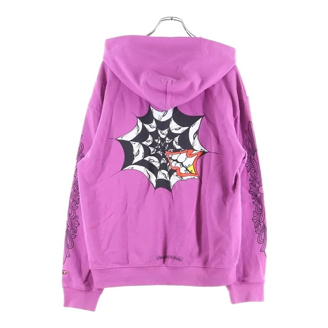 Chrome Hearts Matty Boy Ppo Physm HD Plvr Fism Arm Floral Pullover Hoodie from The Reluxe