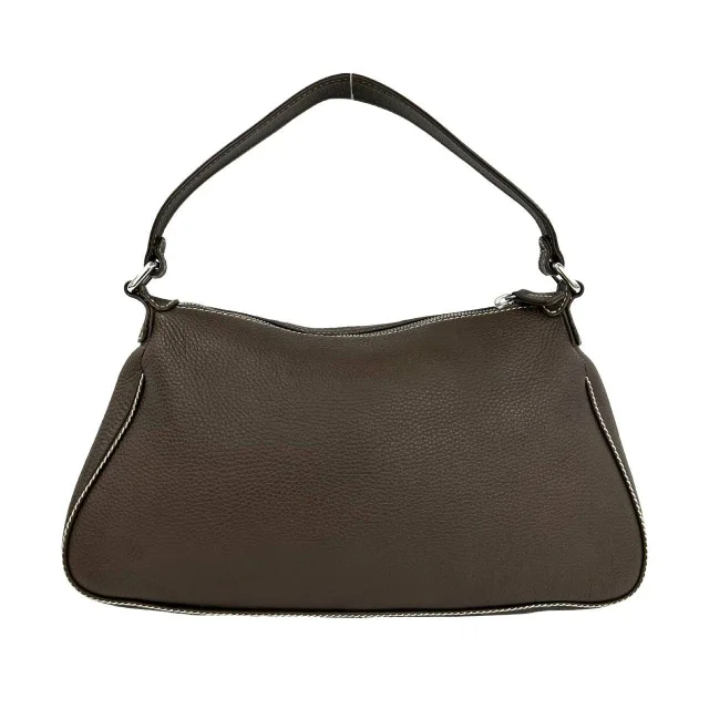 Chanel Shoulder Bag in Brown Leather from LuxUness, photo 3 of 10