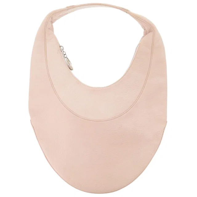 Bvlgari Ascot Leather Pink Shoulder Bag in Pink Leather from The Reluxe