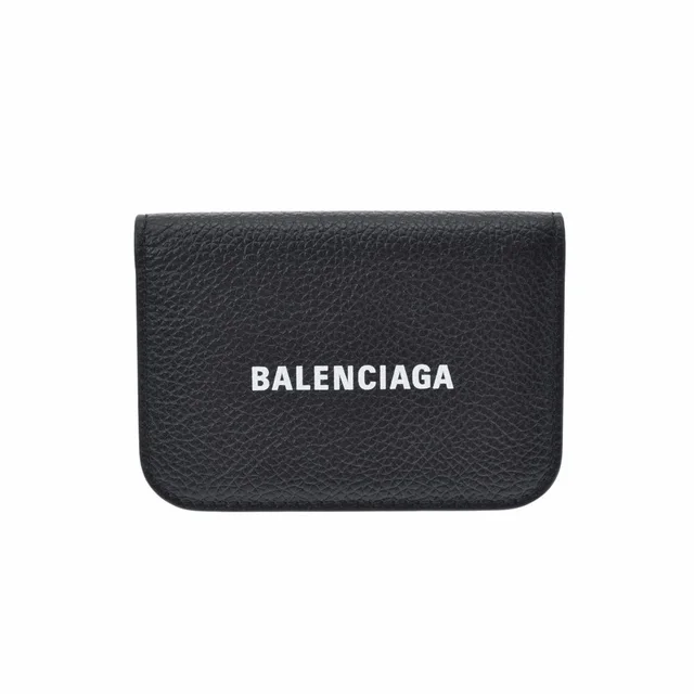 Balenciaga Wallet Compact Black Calfskin Tri Fold in black Calfskin from Poshmark, photo 1 of 1