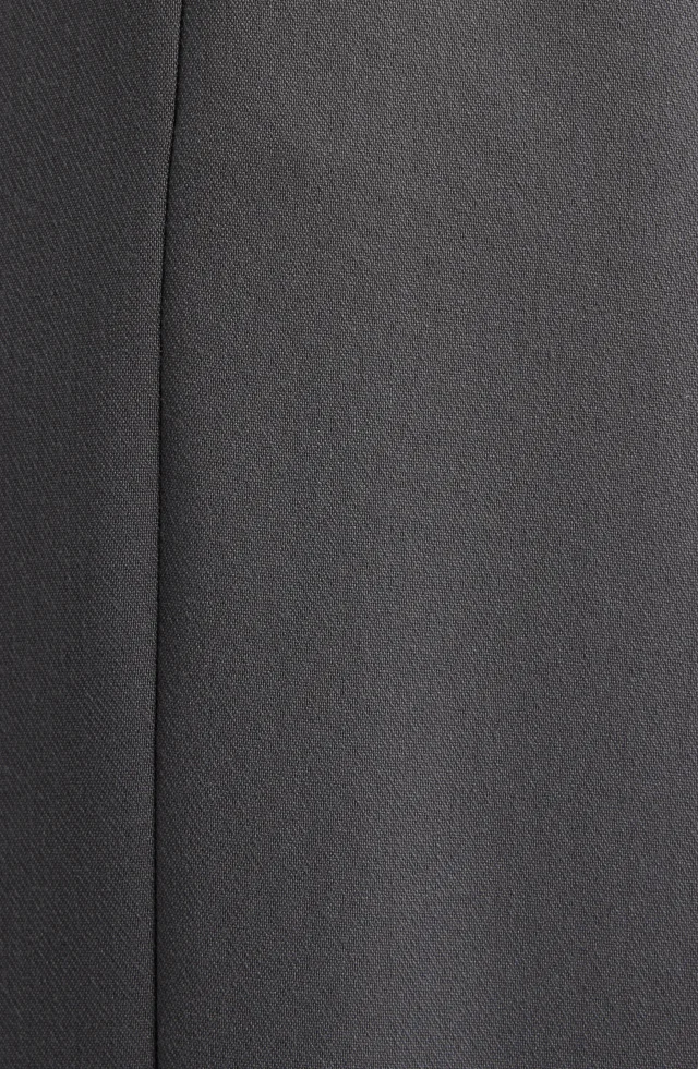 Open Edit Icon Twill High Waist Wide Leg Trousers in Grey, photo 8 of 8 from Nordstrom Rack