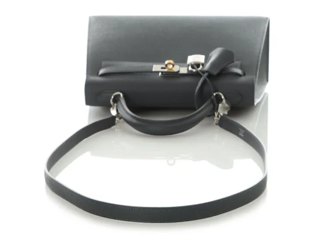 Hermès Ardoise Epsom Kelly 25 in Epsom leather from Ann's Fabulous Finds, photo 7 of 11