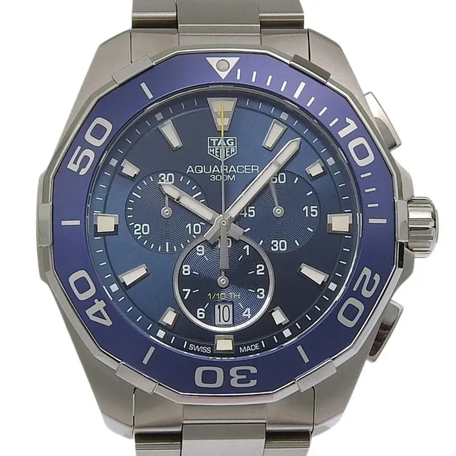TAG Heuer Aquaracer 300m Chronograph Quartz Stainless Steel Watch from HEWI, photo 2 of 2