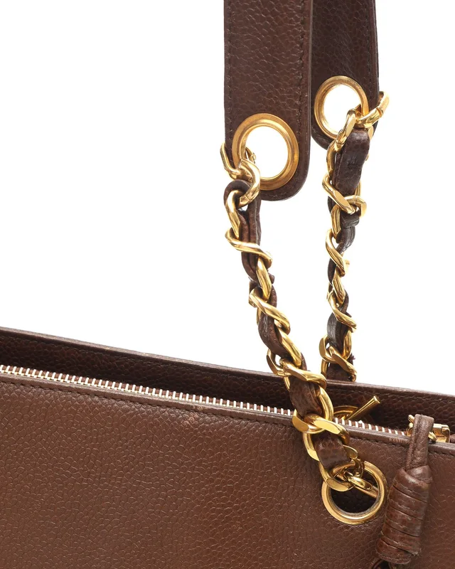 Chanel Caviar CC Tote Bag in Caviar leather from A Retro Tale, photo 10 of 16
