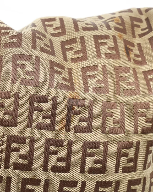 Fendi Zucchino Mamma Baguette Bag in Canvas from A Retro Tale, photo 9 of 12