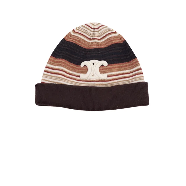 Celine Beanie Hat in Wool from The Purse Affair