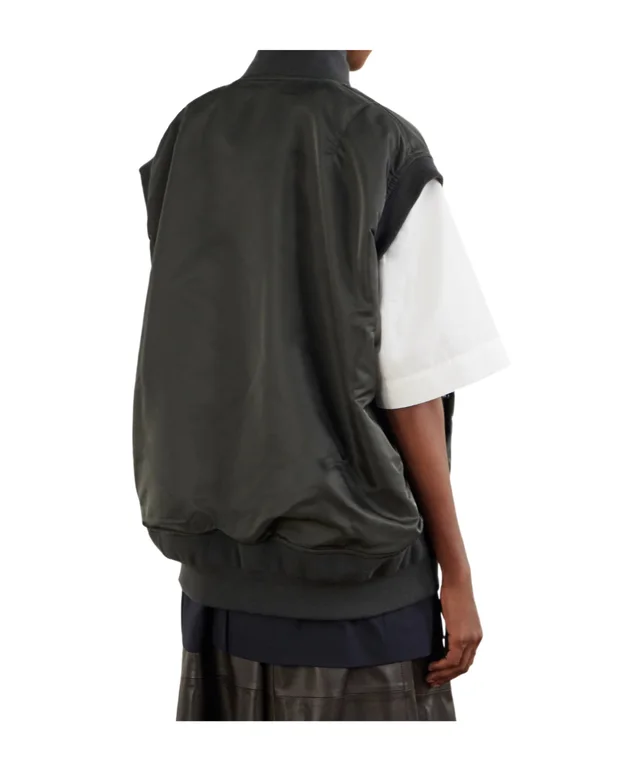 Sacai Zip-Up Vest, photo 4 of 5 from SENSER