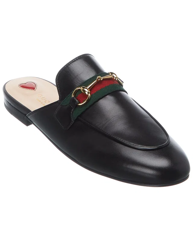 Gucci Princetown Leather Slipper, image 1 of 1 from Rue La La