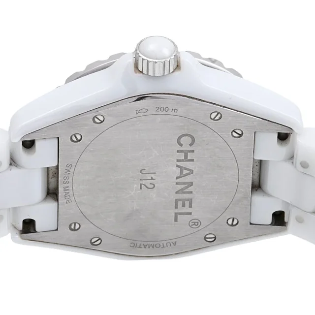 Chanel J12 H0970 Automatic White in White Ceramic from VINTAGE QOO TOKYO, photo 7 of 8