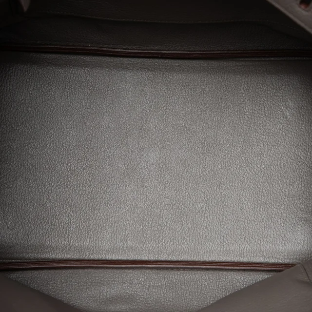 Hermès Clemence Birkin Retourne 35 in gray Clemence leather from Her-Age, photo 5 of 7