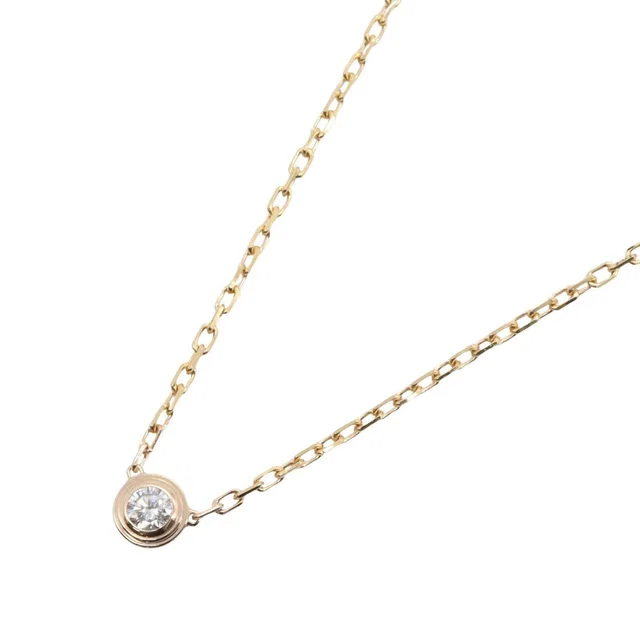 Cartier D Amour Au750 Pink Gold Necklace in Pink from LuxUness