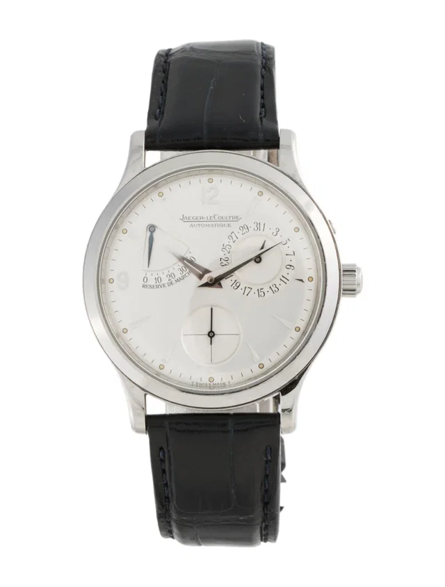 Jaeger-LeCoultre Master Control Reserve De Marche Watch, 37mm in multicolor Crocodile from The RealReal
