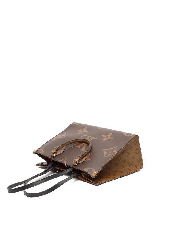 Louis Vuitton Giant Monogram On The Go MM Bag in Coated canvas from A Retro Tale, photo 4 of 8