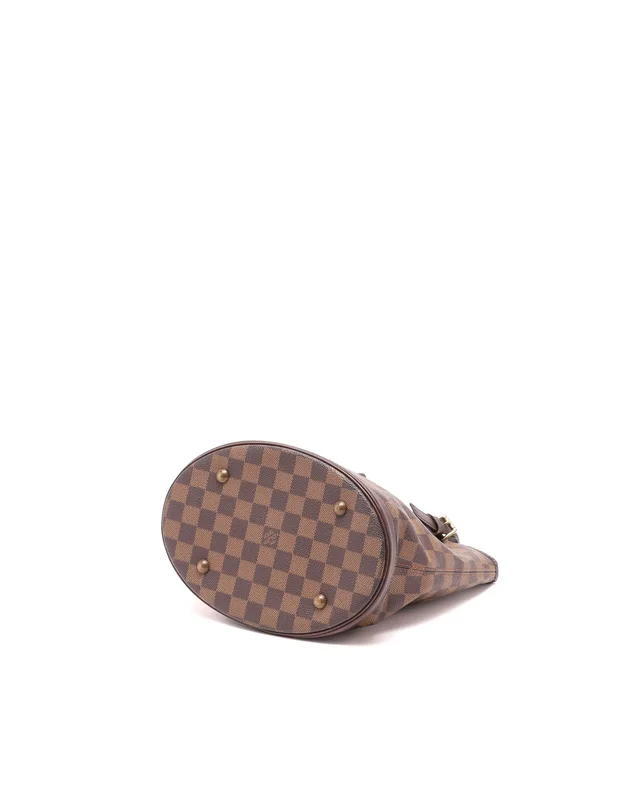 Louis Vuitton Damier Ebene Marais Bucket Bag in Brown Canvas from A Retro Tale, photo 4 of 9