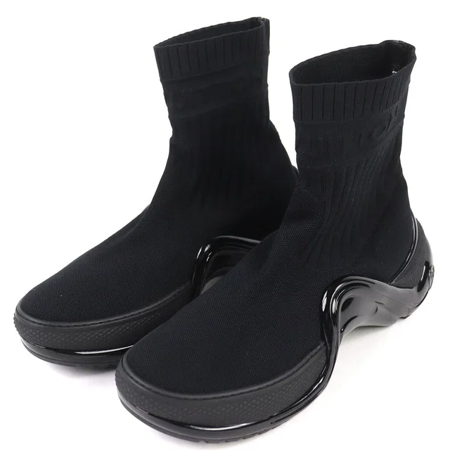 Louis Vuitton Archlight Light Line Logo Socks Sneakers Black 42 in Black from The Reluxe