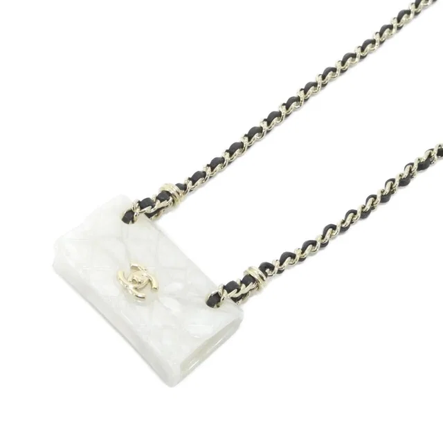 Chanel Necklace Black in Black from The Reluxe