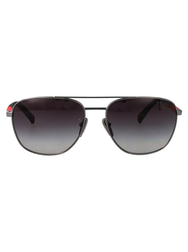 Prada 0ps Sunglasses — Gray Steel in Grey from HEWI