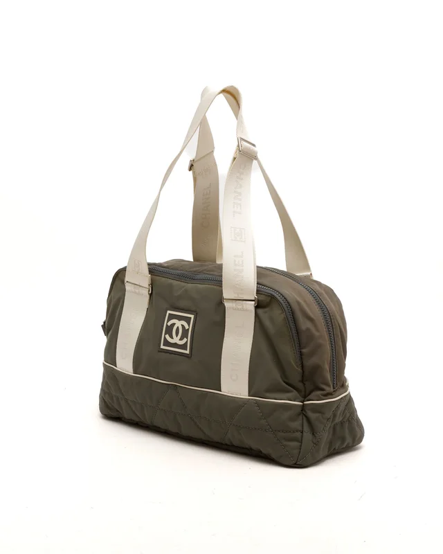 Chanel CC Sports Line Weekend Bag in Canvas from A Retro Tale, photo 2 of 2
