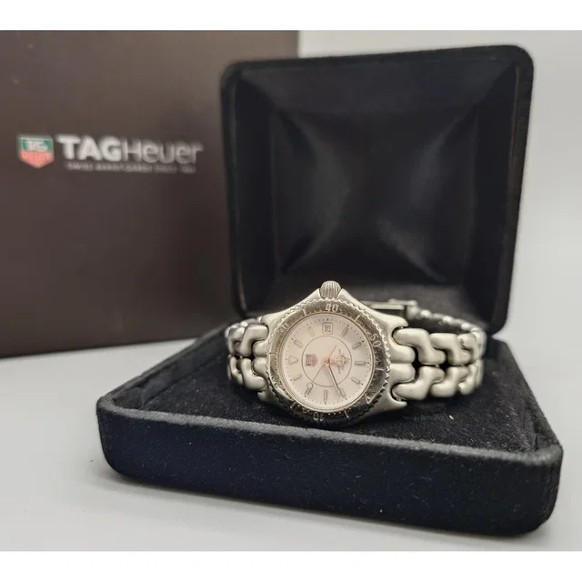 TAG Heuer Link Professional Wg1312-2 Watch 28mm in gray|white|silver from Poshmark