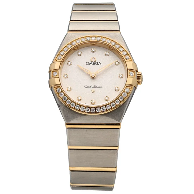 Omega Constellation 131.25.28.60.52.002 28mm Bi-Colour Watch from H&T