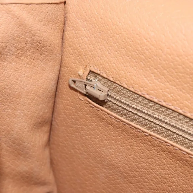 Celine Vintage Macadam Canvas And Leather Brown Bag in Brown Canvas from HEWI, photo 12 of 23