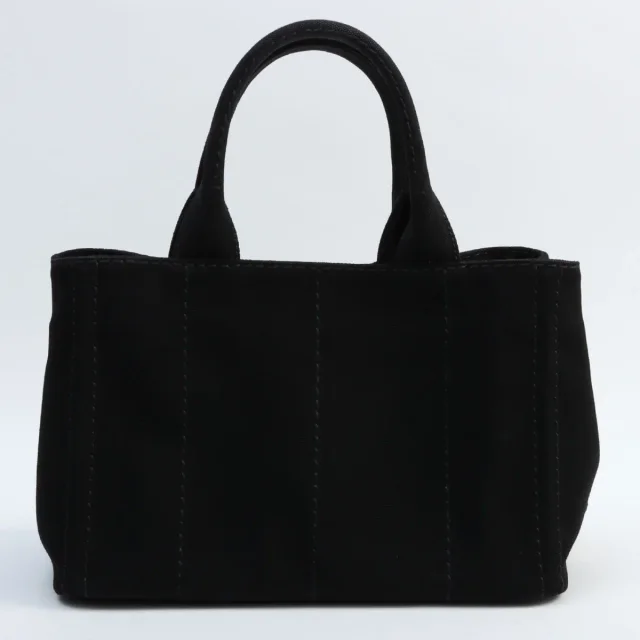 Prada Canapa 2-way bag black from VINTAGE QOO TOKYO, photo 10 of 18