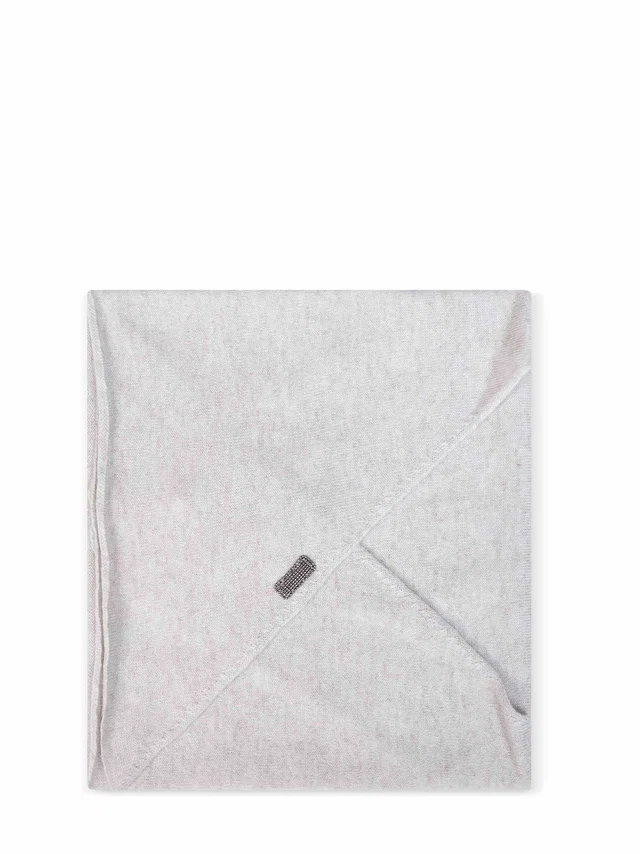 Brunello Cucinelli Scarf — Beige Cashmere Scarfs in Beige Cashmere from HEWI