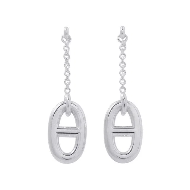 Hermès Chaine d'Ancre Farandole Earrings SV925 from GALLERY RARE