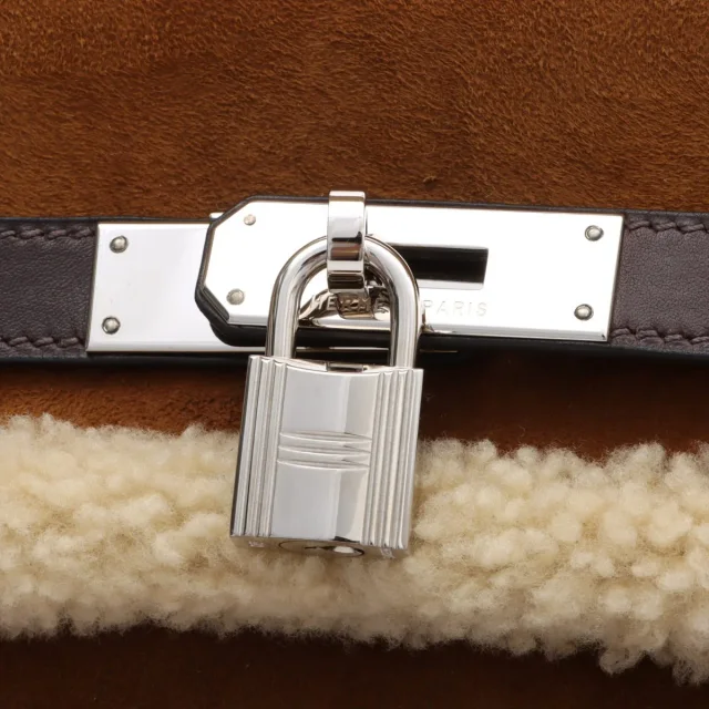Hermès 2005 Kelly Pullche 35 Marron in Brown Leather from VINTAGE QOO TOKYO, photo 14 of 19