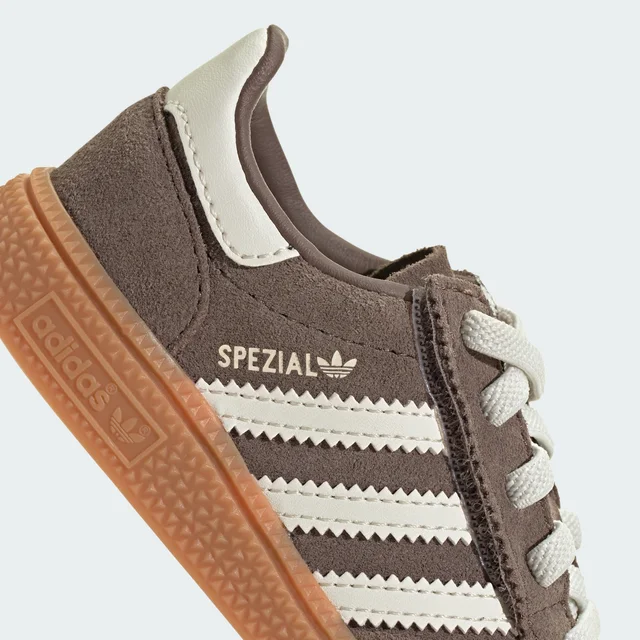 Adidas Handball Spezial Comfort Closure Elastic Lace Shoes Kids in Brown, photo 10 of 11 from adidas (US)