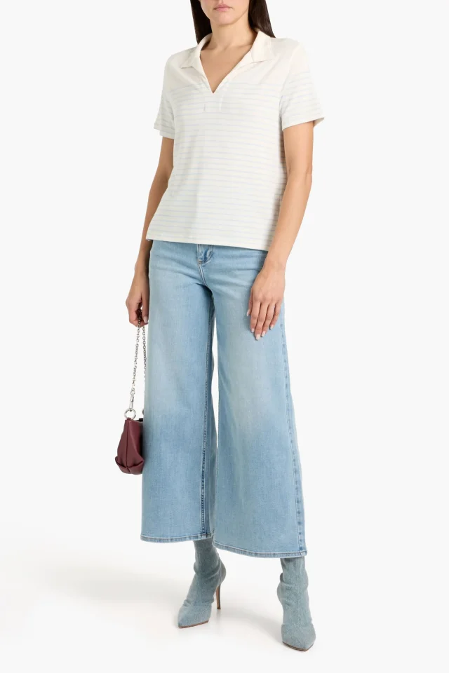 Rag & Bone Serena Cropped High-Rise Wide-Leg Jeans, photo 2 of 4 from THE OUTNET