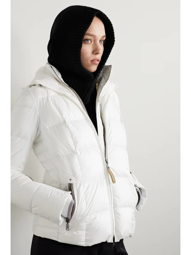 BOGNER Berny appliquéd wool and cashmere-blend hood in Black, photo 2 of 2 from NET-A-PORTER (Canada)