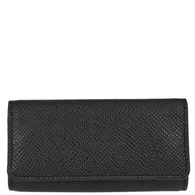 Louis Vuitton 2010 Black Taiga Multicles 4 Key Case M30522 Small Good in Black Leather from AMORE Vintage Tokyo