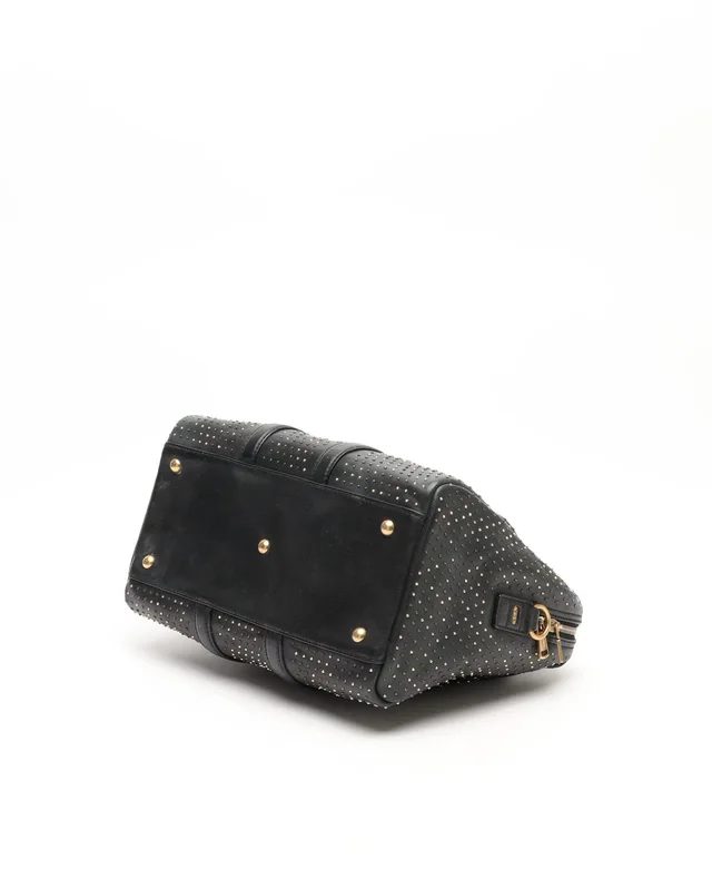 Saint Laurent Studded Y Boston Bag in Leather from A Retro Tale, photo 5 of 11