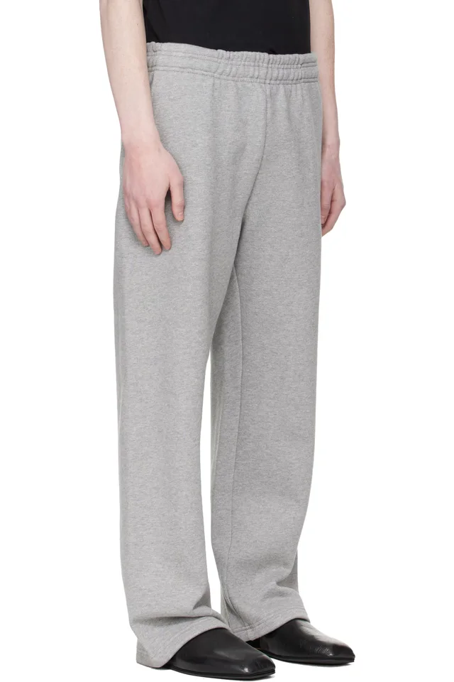 Entire Studios Gray Straight Leg Sweatpants, photo 2 of 4 from SSENSE