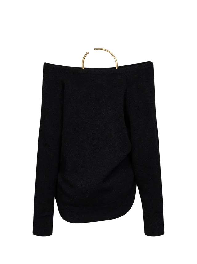 DARKPARK Off-the-shoulder knit top, photo 2 of 4 from SENSER