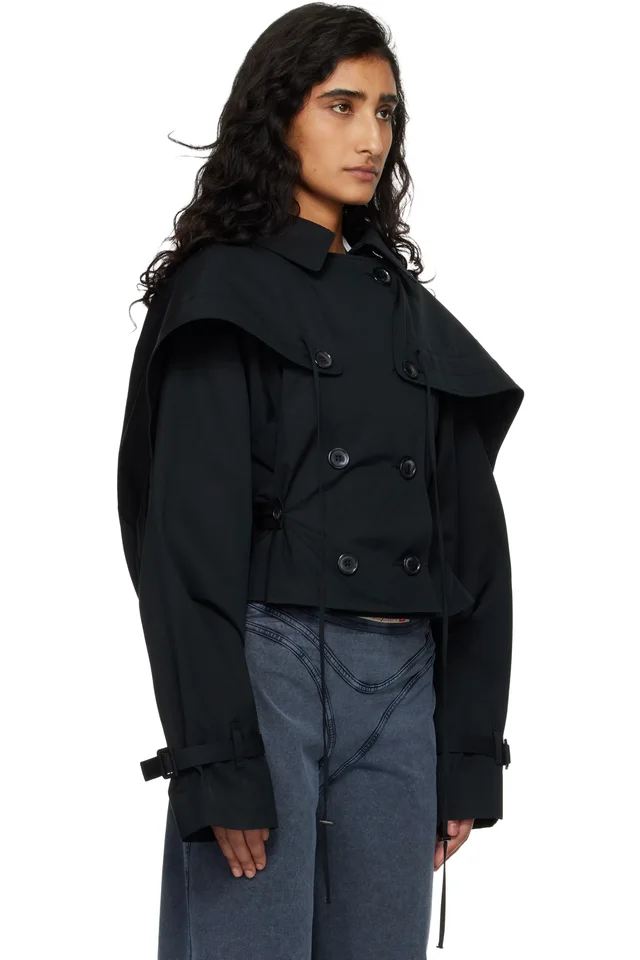 KNWLS Black Kayla Jacket, photo 2 of 4 from SSENSE