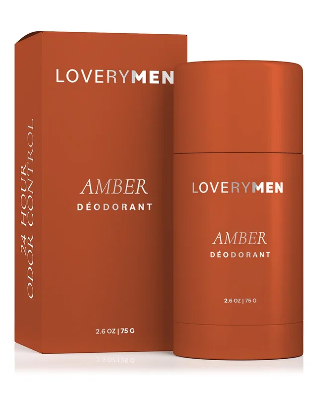 Lovery 2.6oz Amber Aluminum Free Deodorant Stick, image 1 of 1 from Rue La La